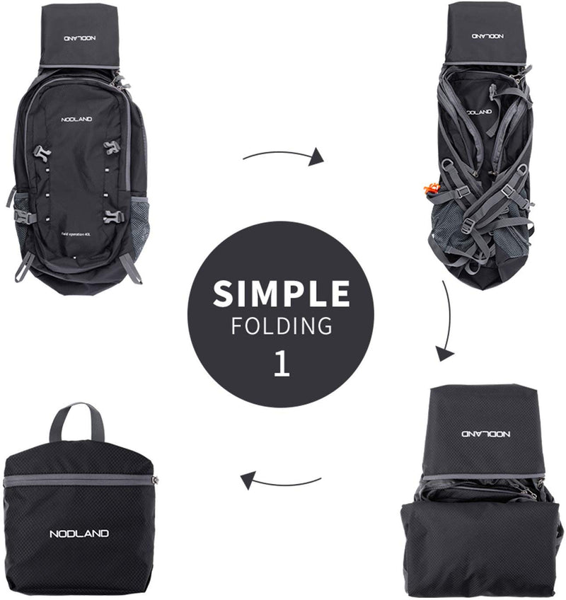 Sharkborough NODLAND 40 Foldable Daypack